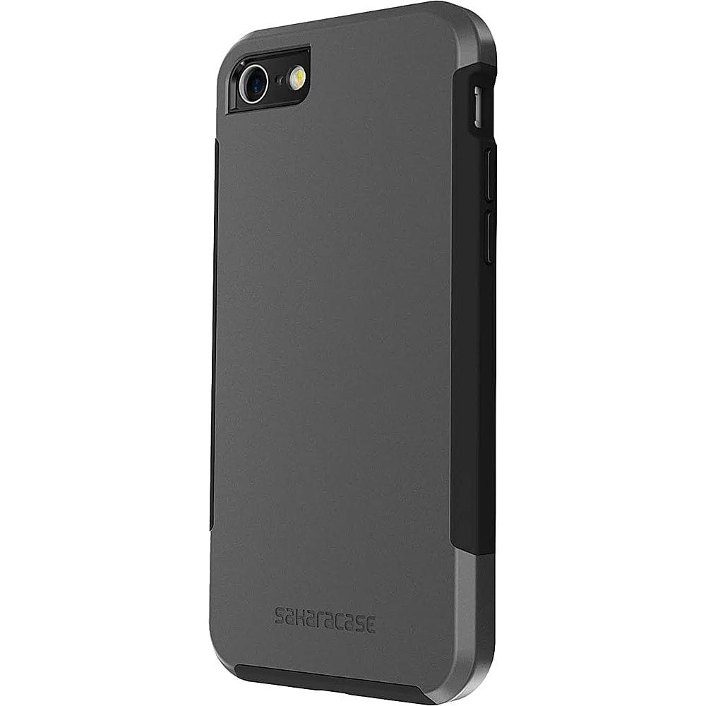 SaharaCase® iPhone 8/7 Protection Kit Case & Glass Screen Mist Gray SaharaCase® iPhone 8/7 Protection Kit Case & Glass Screen Mist Gray