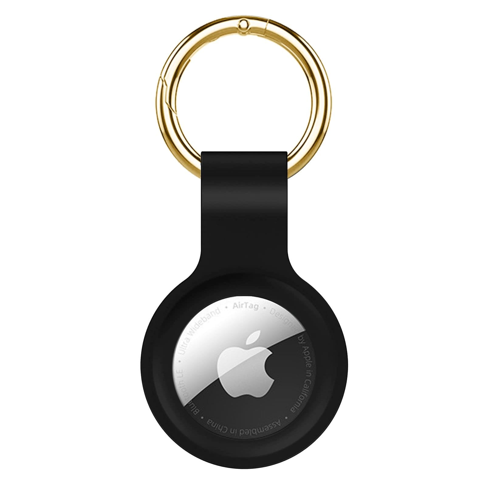 Sahara Black Liquid Silicone Case - Apple AirTag