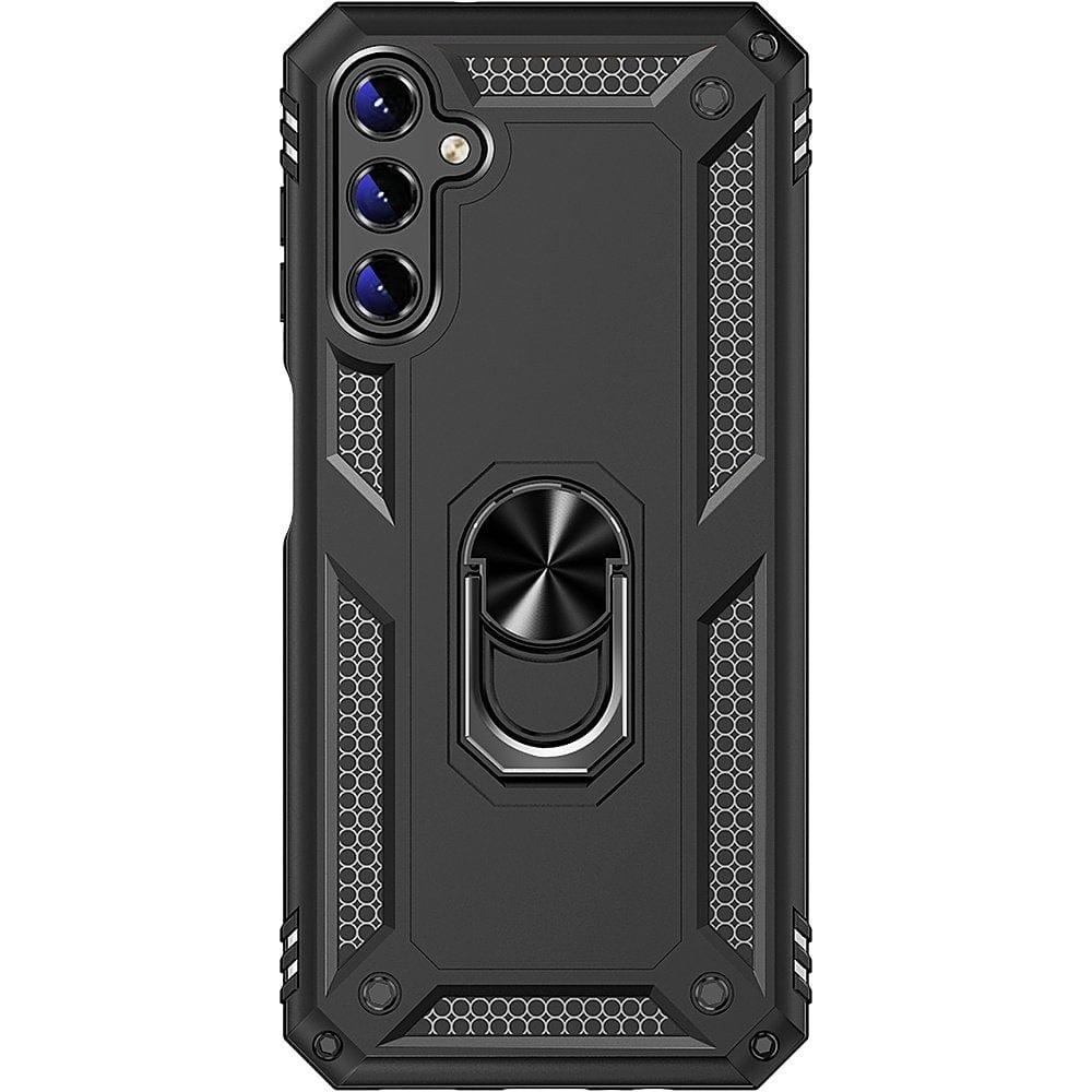 SaharaCase rugged transparent smartphone case with shock-absorbing reinforced edges.