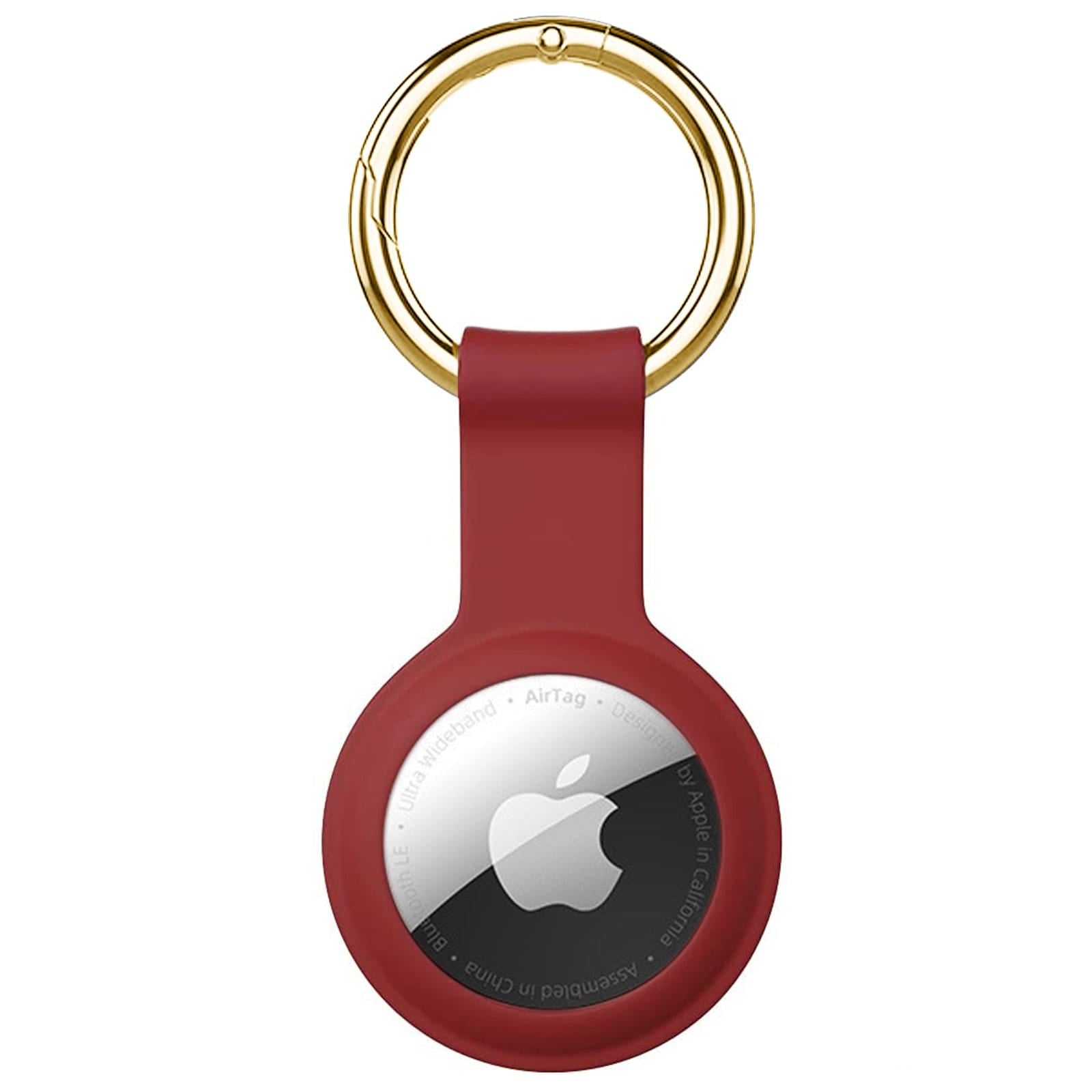 Sahara Red Liquid Silicone Case - Apple AirTag