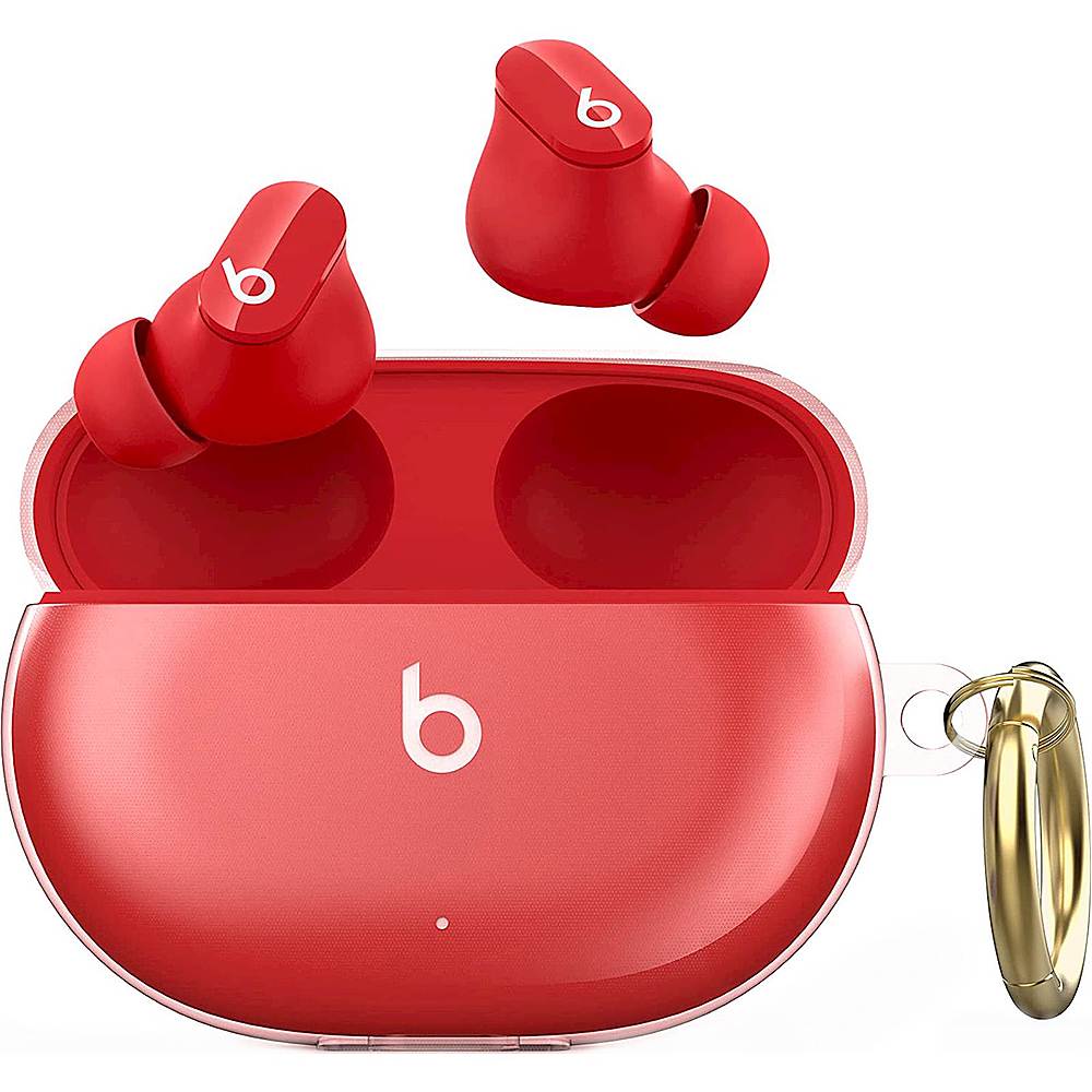 Hybrid Flex Case for Beats by Dr. Dre - Beats Studio Buds - Transparent Pink