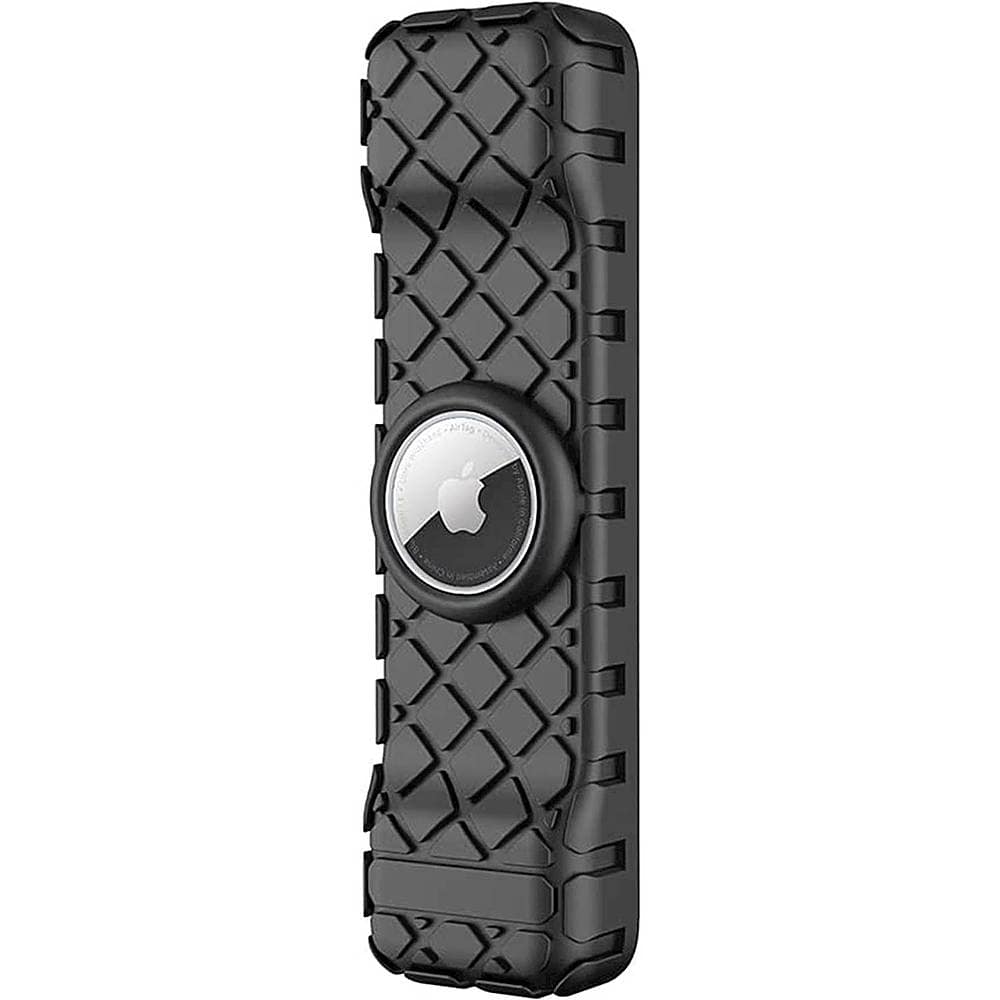 Apple TV 4K Remote Black Silicone Case - Apple AirTag