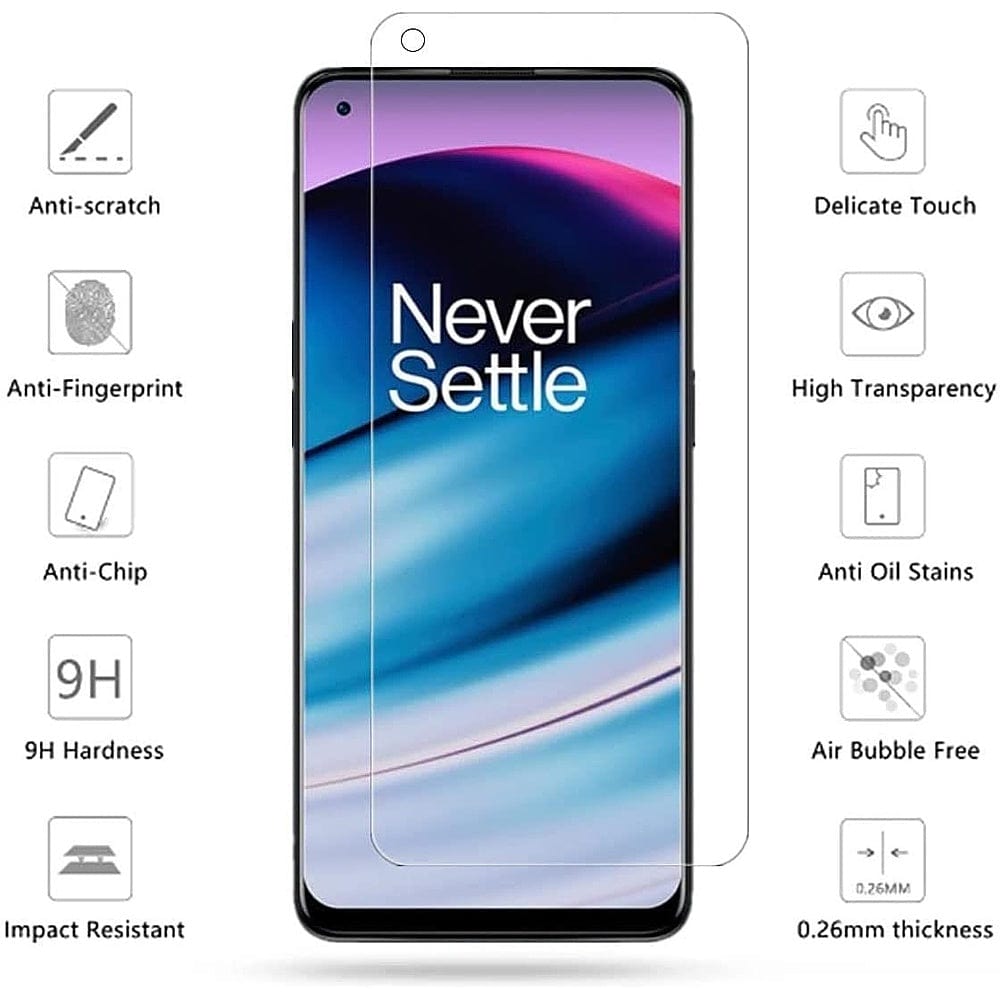 OnePlus Nord N20 5G Screen Protector - Ultra-Strong+ Tempered Glass Screen Protector (2-Pack)