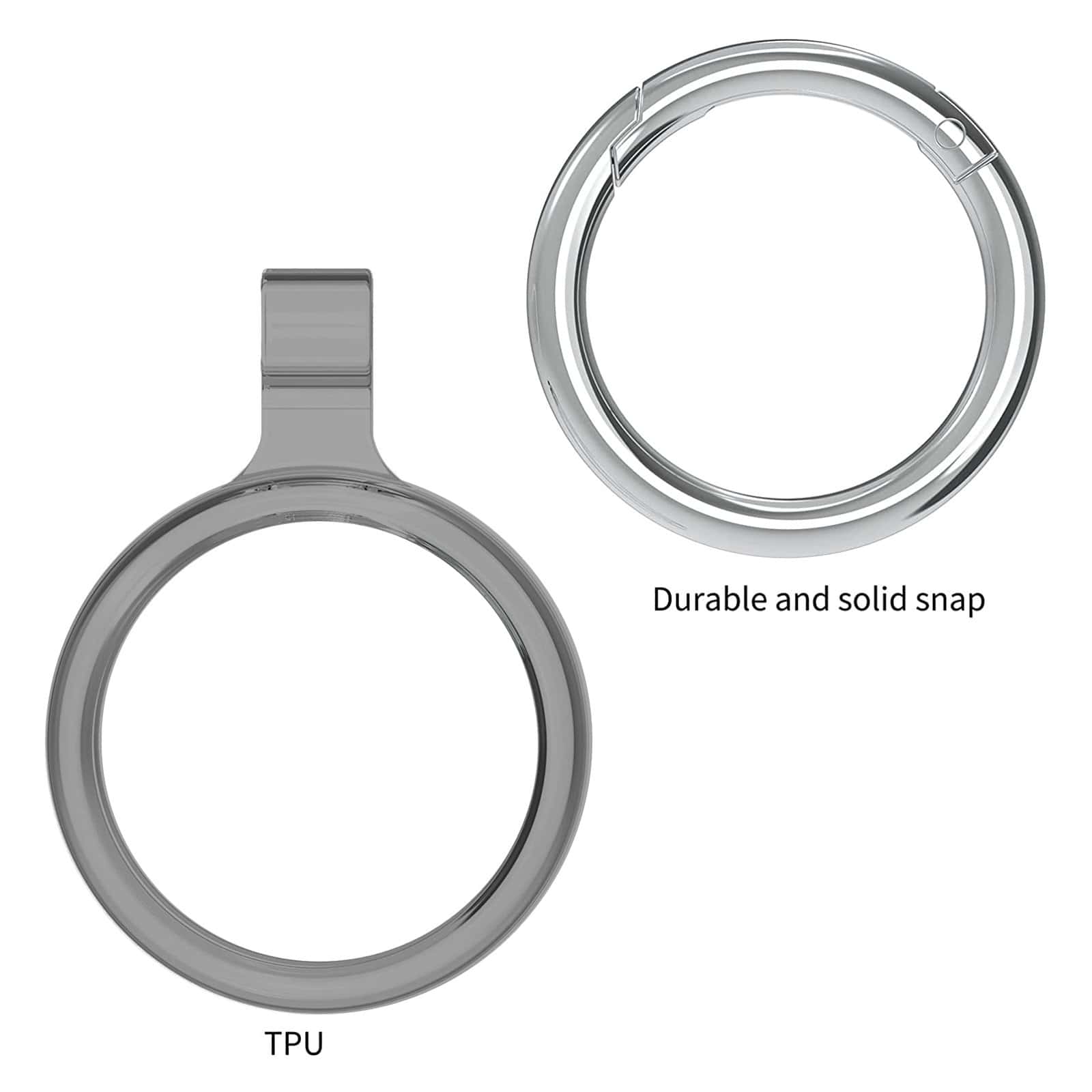 Sahara Black Hybrid-Flex Case - Apple AirTag