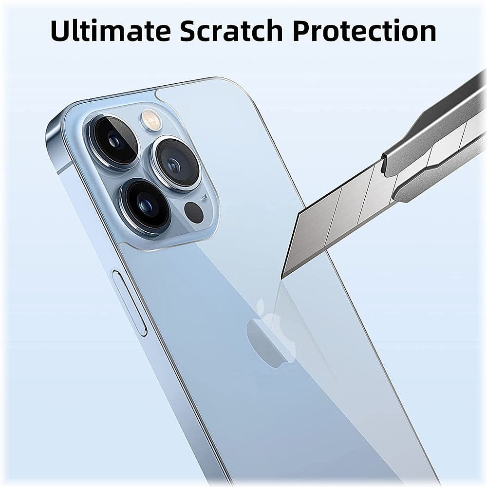 SaharaCase ZeroDamage Camera Lens Protector for Apple iPhone 13 Pro and iPhone 13 Pro Max White