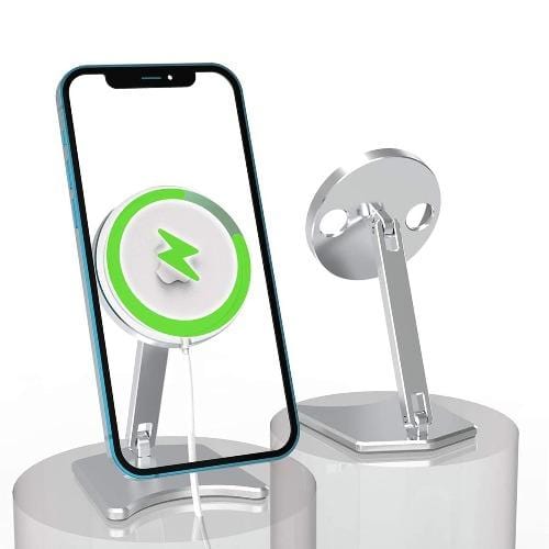 Silver Stand for Most Cell Phones