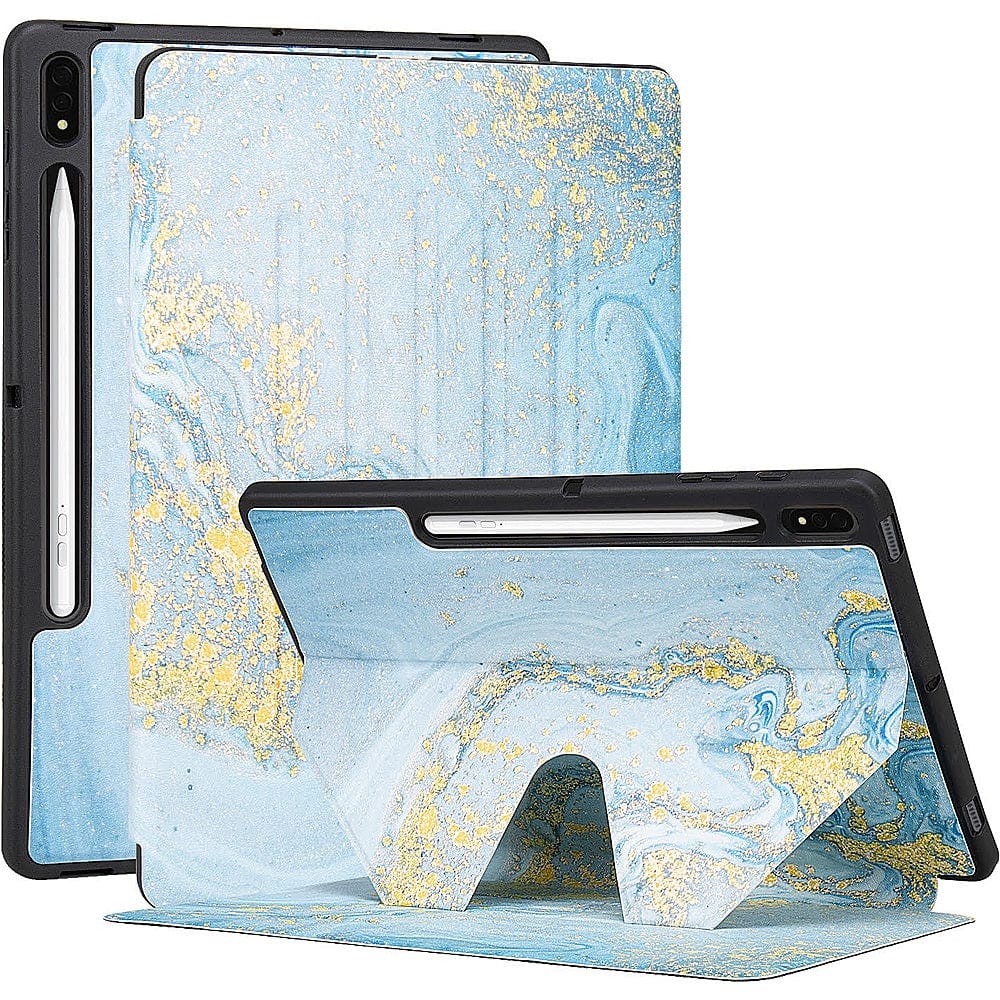 Inspire Series Blue Mable Folio Case - Galaxy Tab S8+