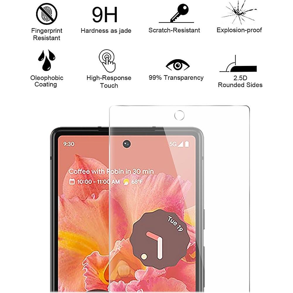 ZeroDamage Ultra Strong Tempered Glass Screen Protector - Google Pixel 6 Pro