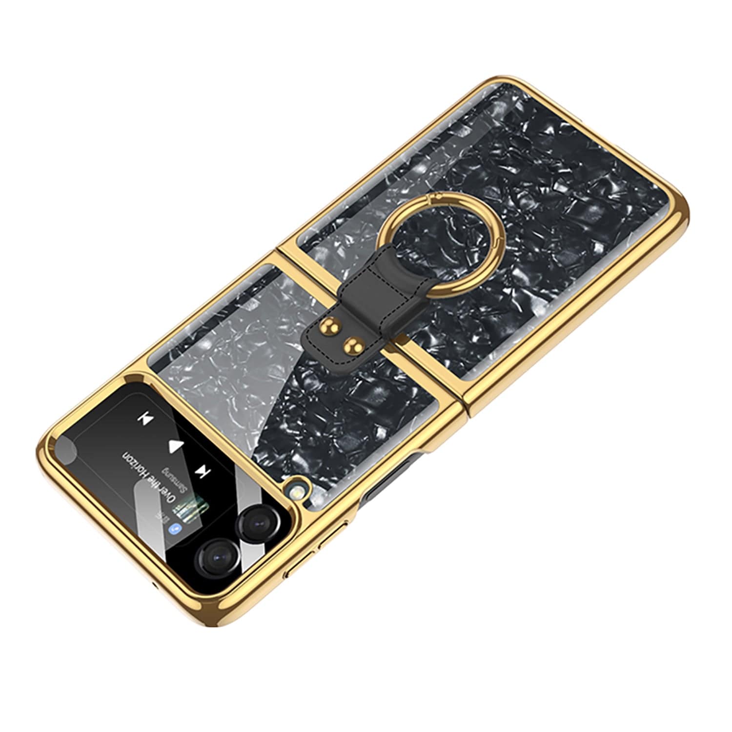 Inspire Series Marble Case with Ring - Samsung Galaxy Z Flip4