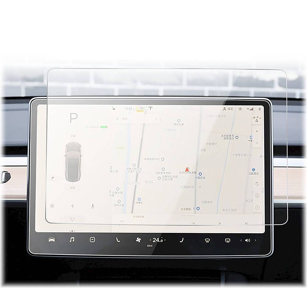 ZeroDamage Ultra-Strong Tempered Glass Screen Protector - Tesla Model 3 and Model Y