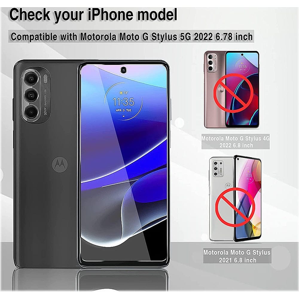 ZeroDamage Ultra-Strong+ Tempered Glass Screen Protector (2-Pack) - Motorola Moto G Stylus 5G