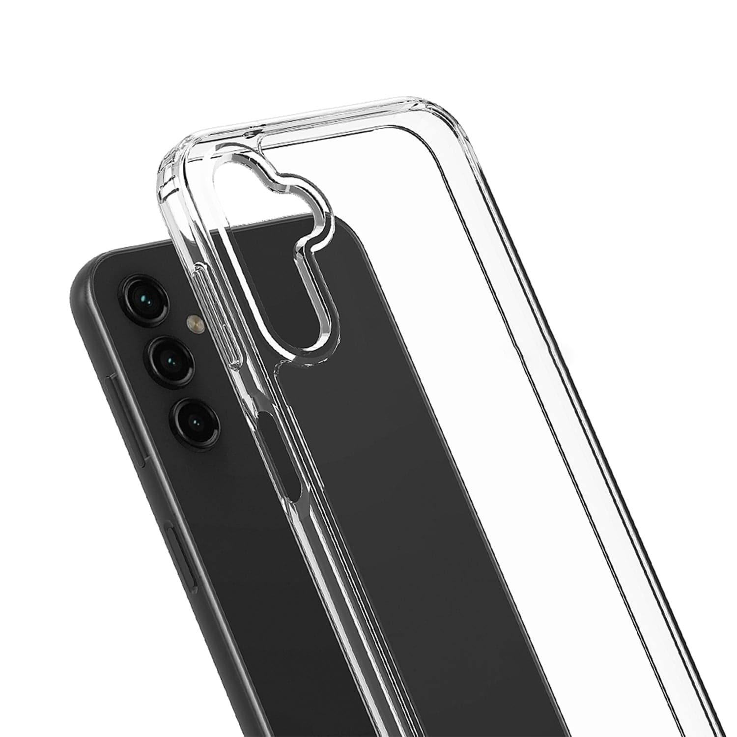 Hybrid-Flex Hard Shell Clear Case - Samsung Galaxy A14 5G