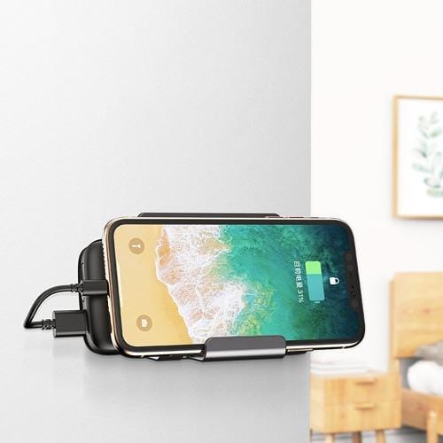 Wall Mount for Most Cell Phones and Tablets up to 9" - Gray