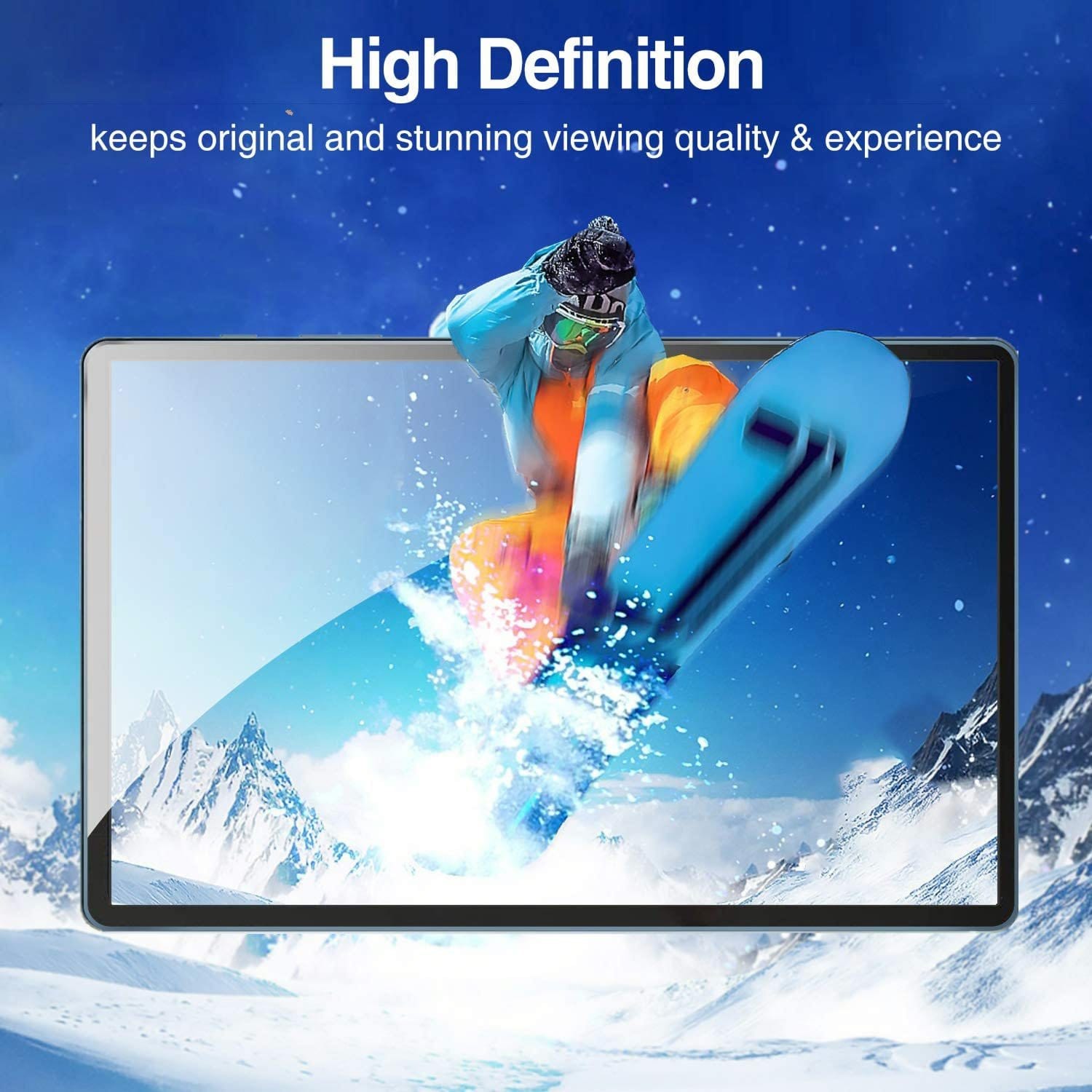 ZeroDamage Tempered Glass Screen Protector - Samsung Galaxy Tab S7 FE