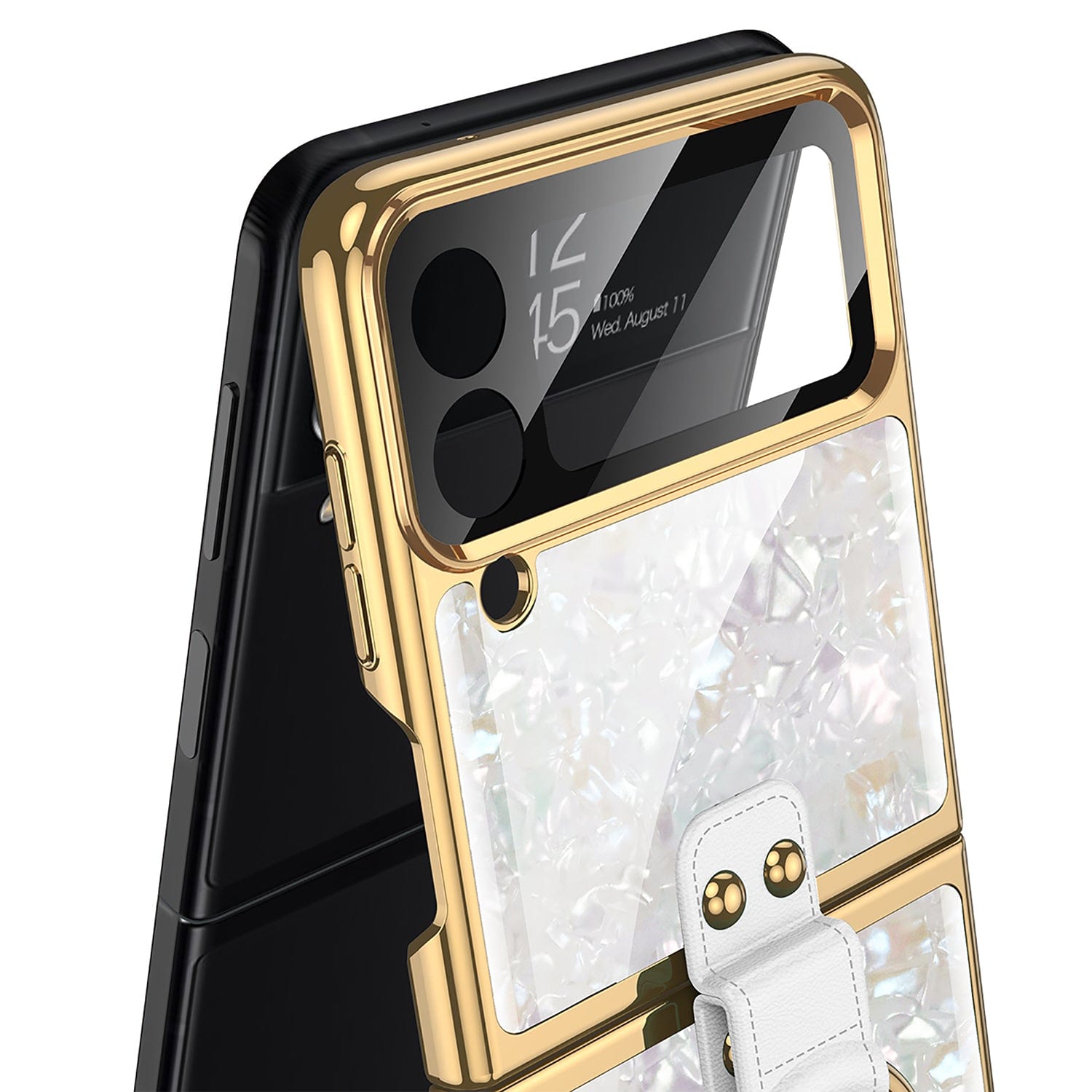 Inspire Series Marble Case with Ring - Samsung Galaxy Z Flip4