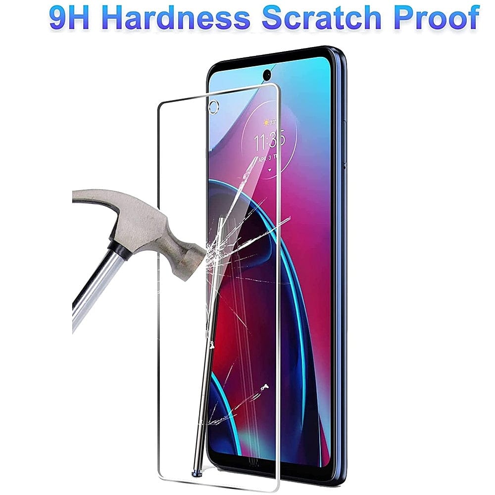 ZeroDamage Ultra-Strong+ Tempered Glass Screen Protector (2-Pack) - Motorola Moto G Stylus 2022