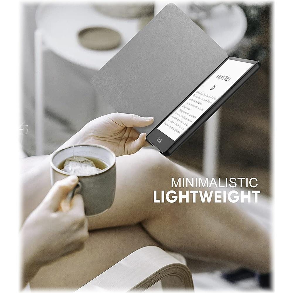 Slim Vegan Leather Business Folio Case - Amazon Kindle Paperwhite (2021-2023)