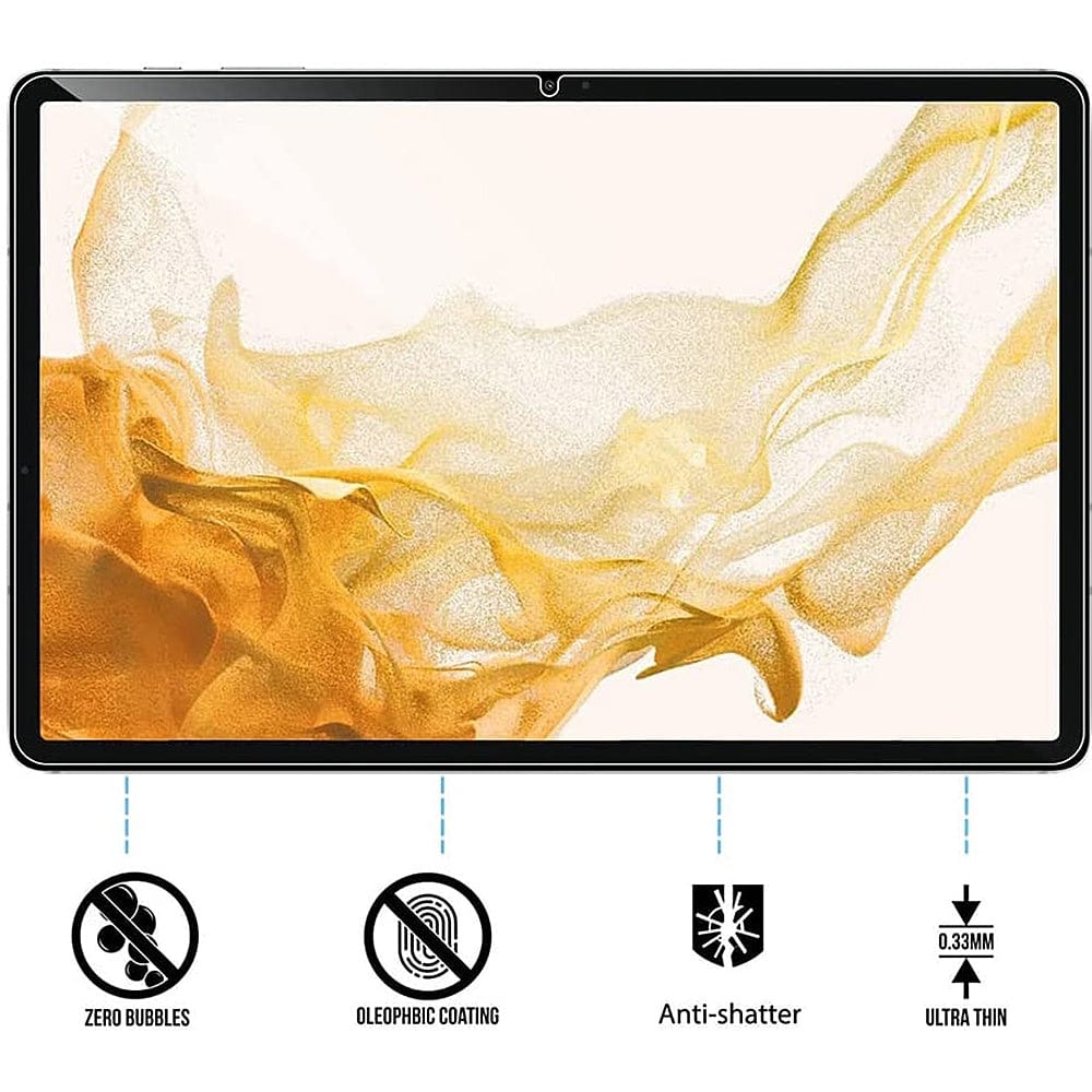 Slim rugged profile with scratch resistance and reinforced durability.