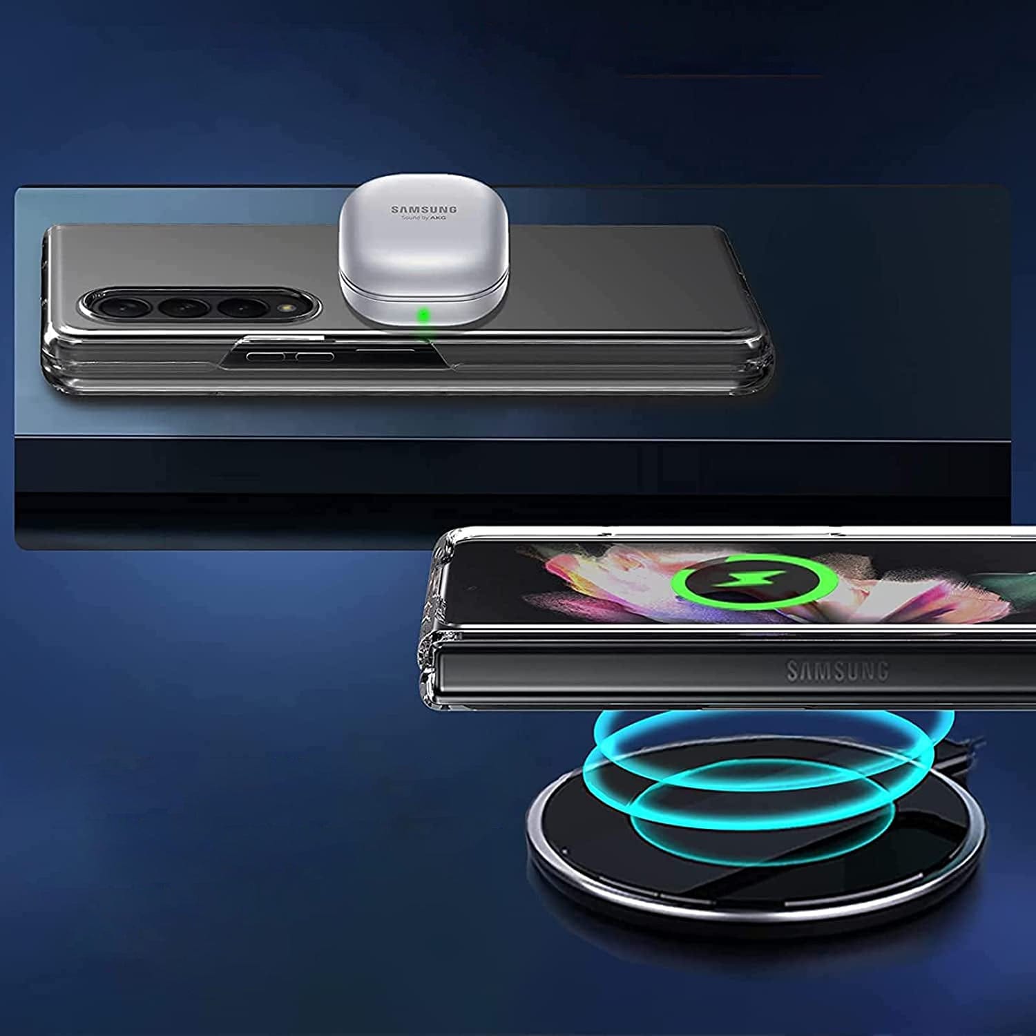 Venture Series Hard Shell Clear Case - Galaxy Z Fold4