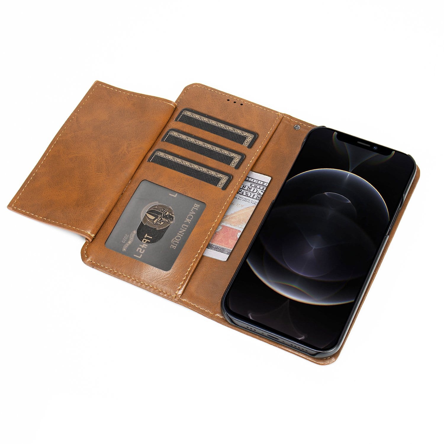 Indy Series Leather Wallet Case - iPhone 14 & iPhone 13 - CP00140