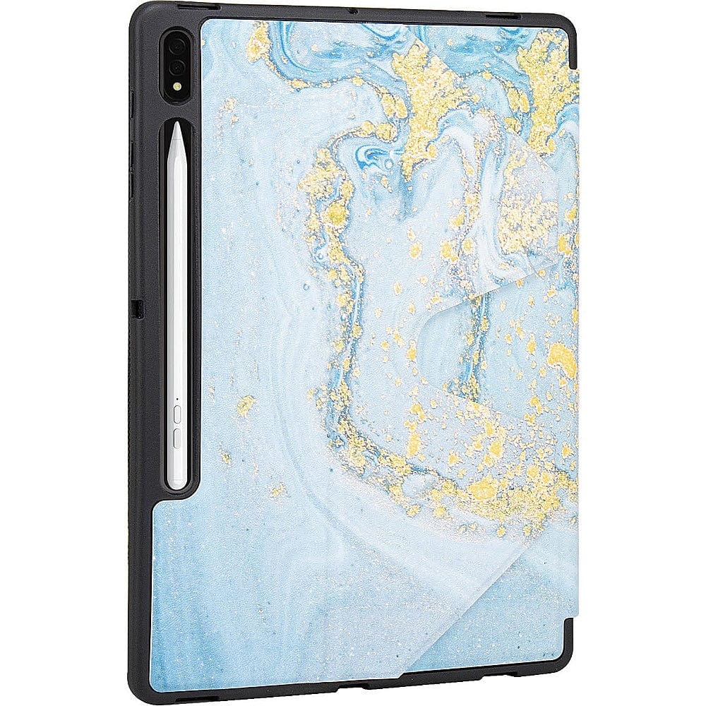 Inspire Series Blue Mable Folio Case - Galaxy Tab S8+