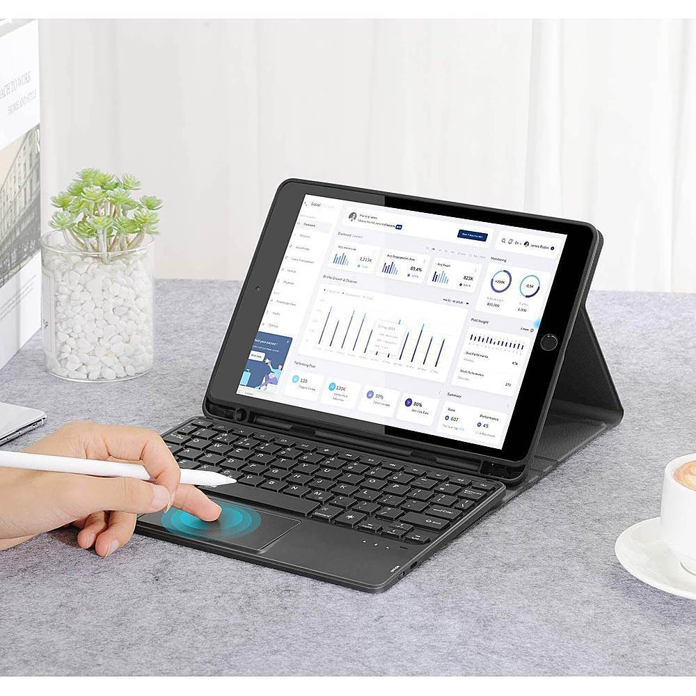 Navigate Series Keyboard Folio Touchpad Case - iPad 10.2"
