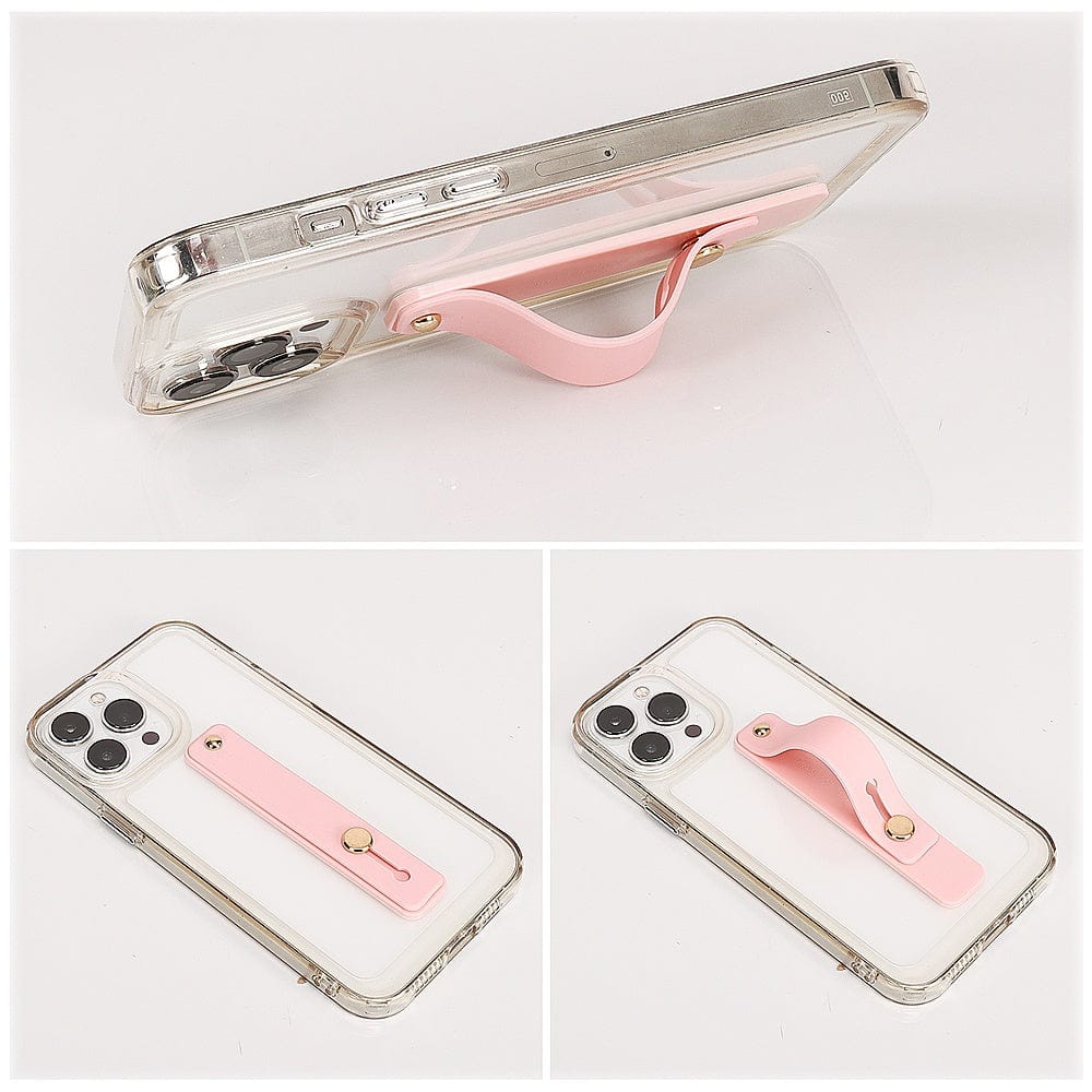 Pink FingerGrip Cell Phone Grip - For Most Cell Phones
