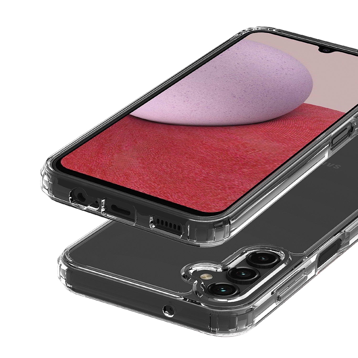 Hybrid-Flex Hard Shell Clear Case - Samsung Galaxy A14 5G