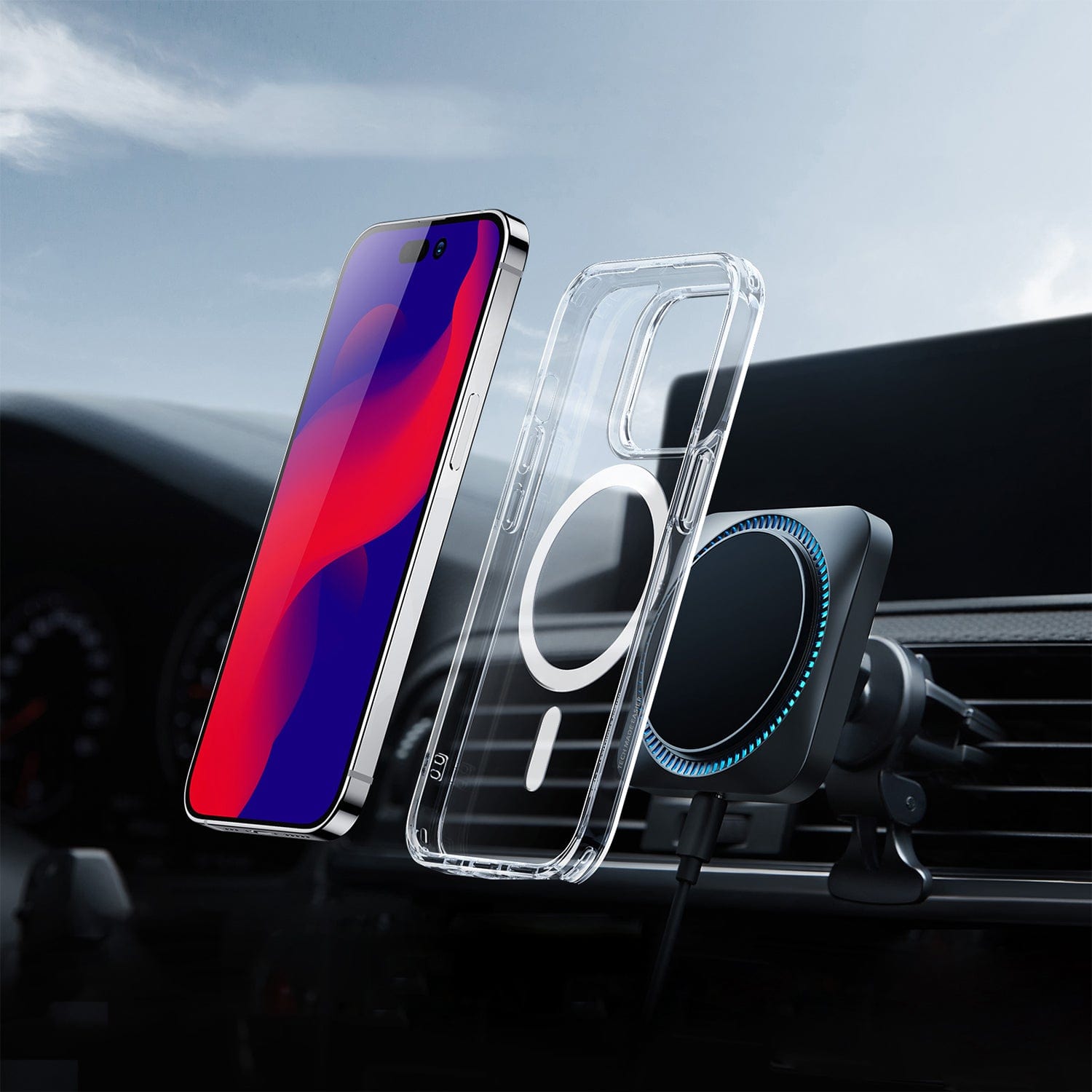 iPhone 14 Pro Max Clear Case with MagSafe | Venture Series