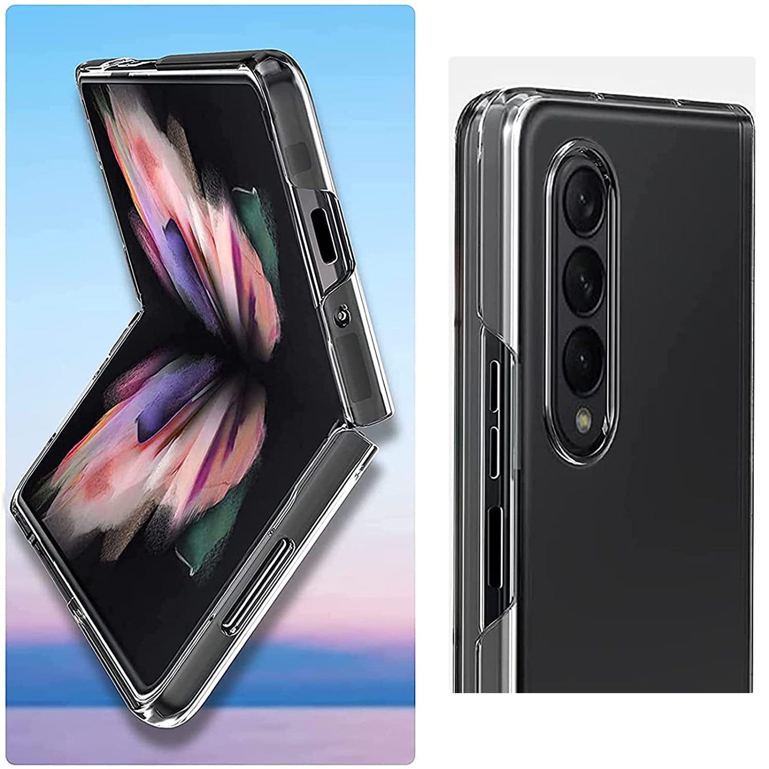 Venture Series Hard Shell Clear Case - Galaxy Z Fold4