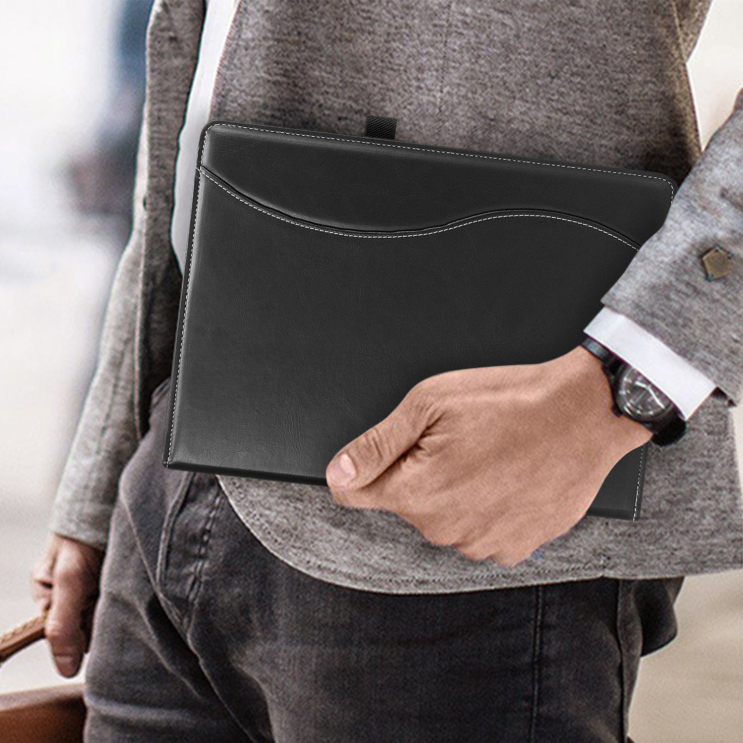 Venture Series Business Folio Case with side pocket - Microsoft Surface Pro 9 and Pro 10
