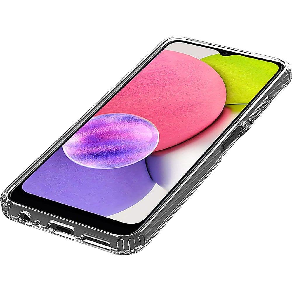 Vensture Series Clear Hard Shell Case - Samsung Galaxy A03/A03s