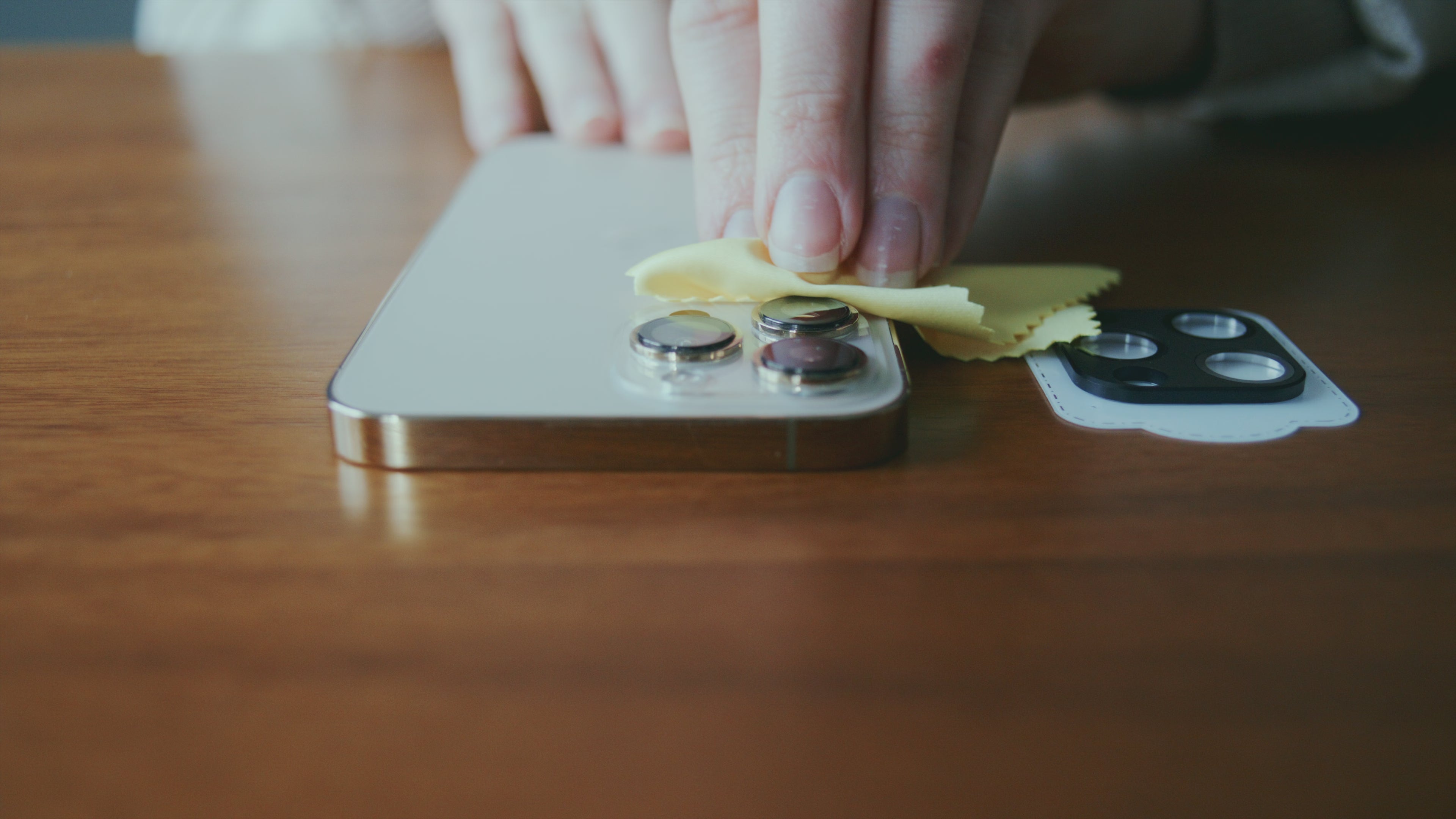 SaharaCase crystal-clear MagSafe-compatible phone case with magnetic charging support.