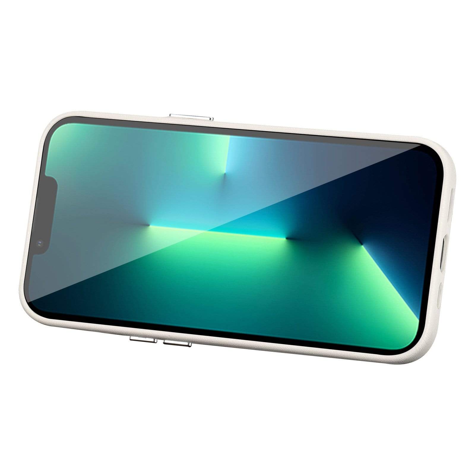 Indy Series White FingerGrip Series Case - iPhone 13 Pro Max