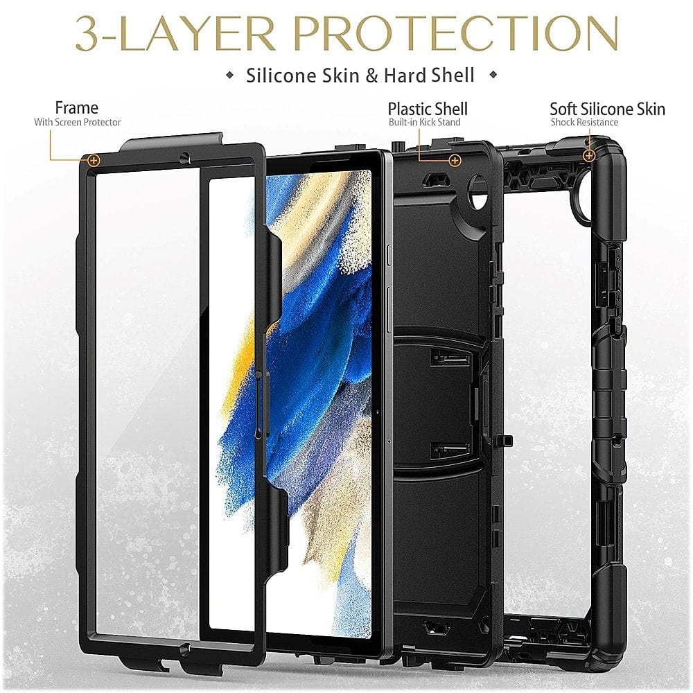 Raider Series Heavy-Duty Kickstand Case - Samsung Galaxy Tab A8