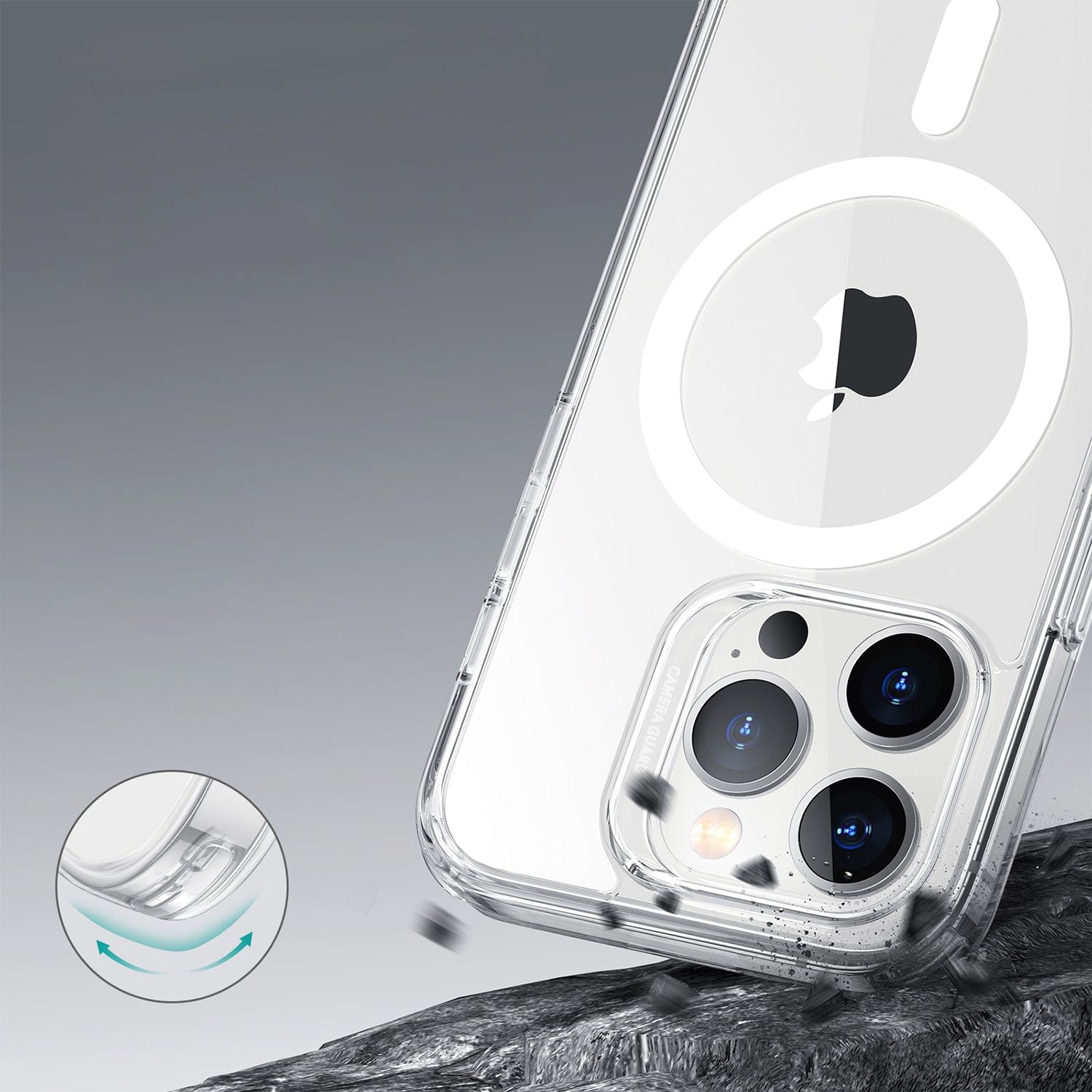 iPhone 14 Pro Max Clear Case with MagSafe | Venture Series