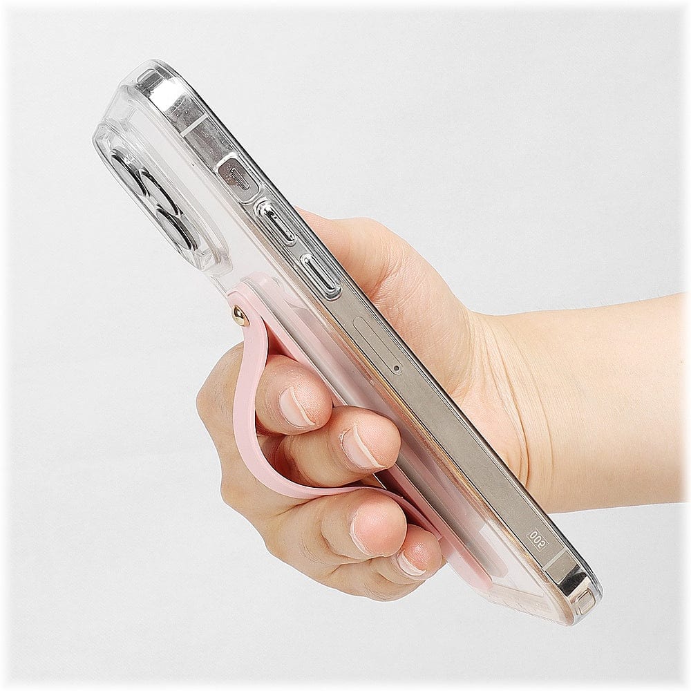 Pink FingerGrip Cell Phone Grip - For Most Cell Phones