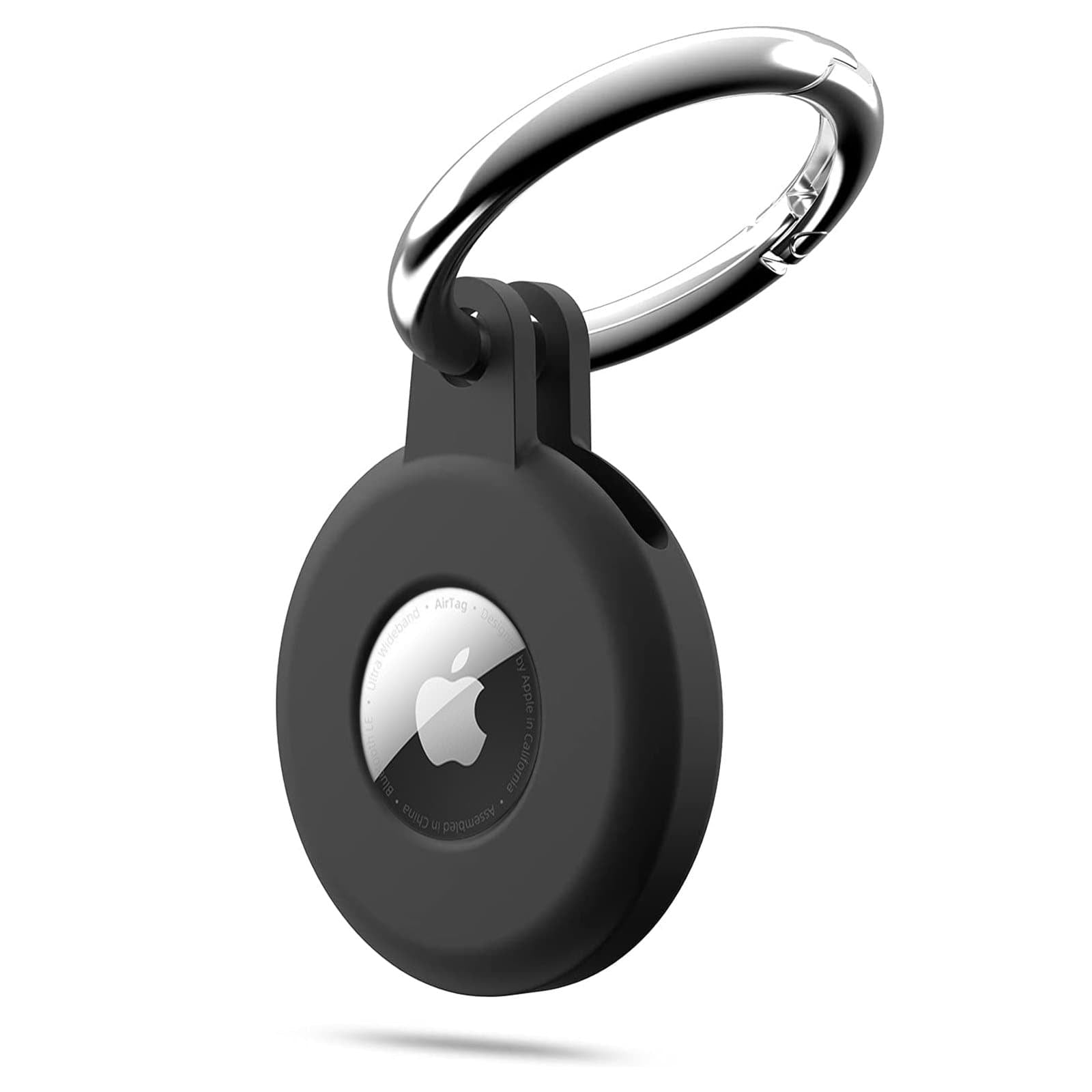 Sahara Black EasyClip Silicone Case - Apple AirTag