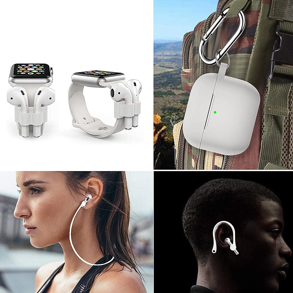 White Silicone Accessories Kit - Apple AirPods 3 (3rd Generation)