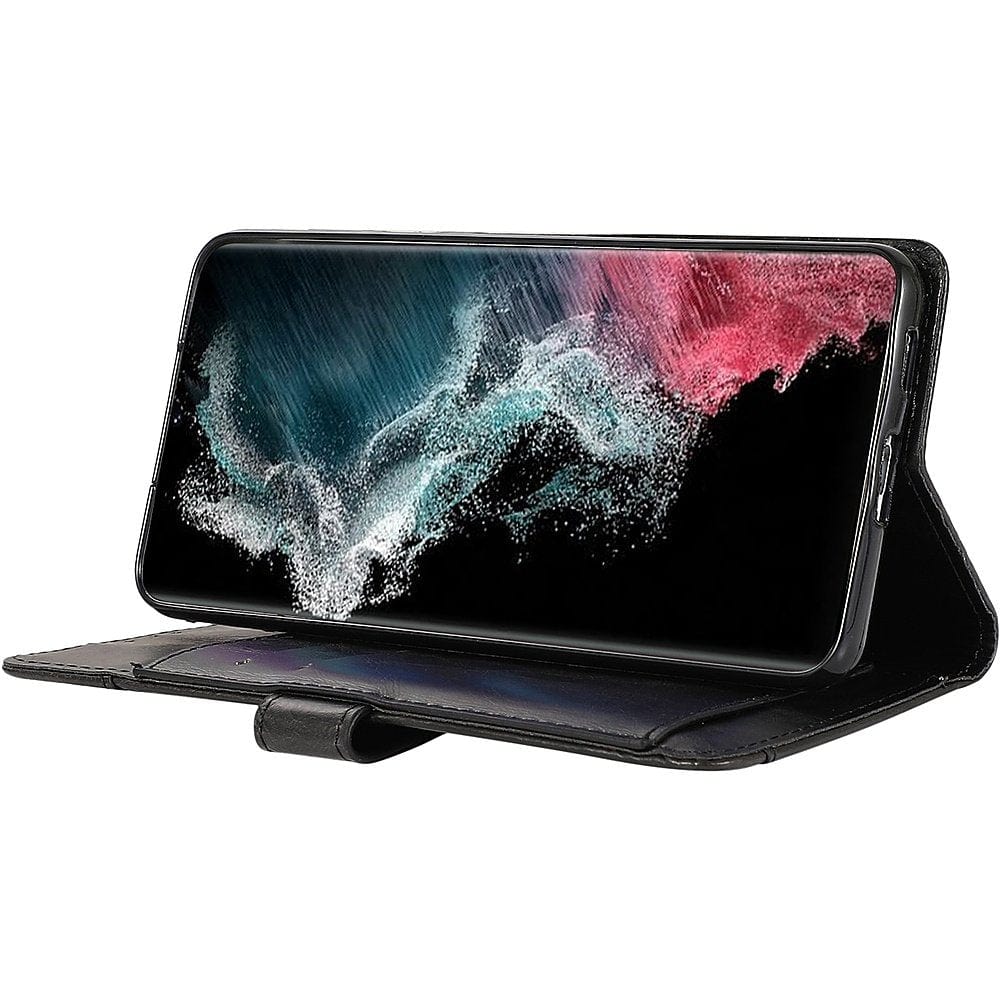 Indy Series Genuine Leather Wallet Case - Samsung Galaxy S23