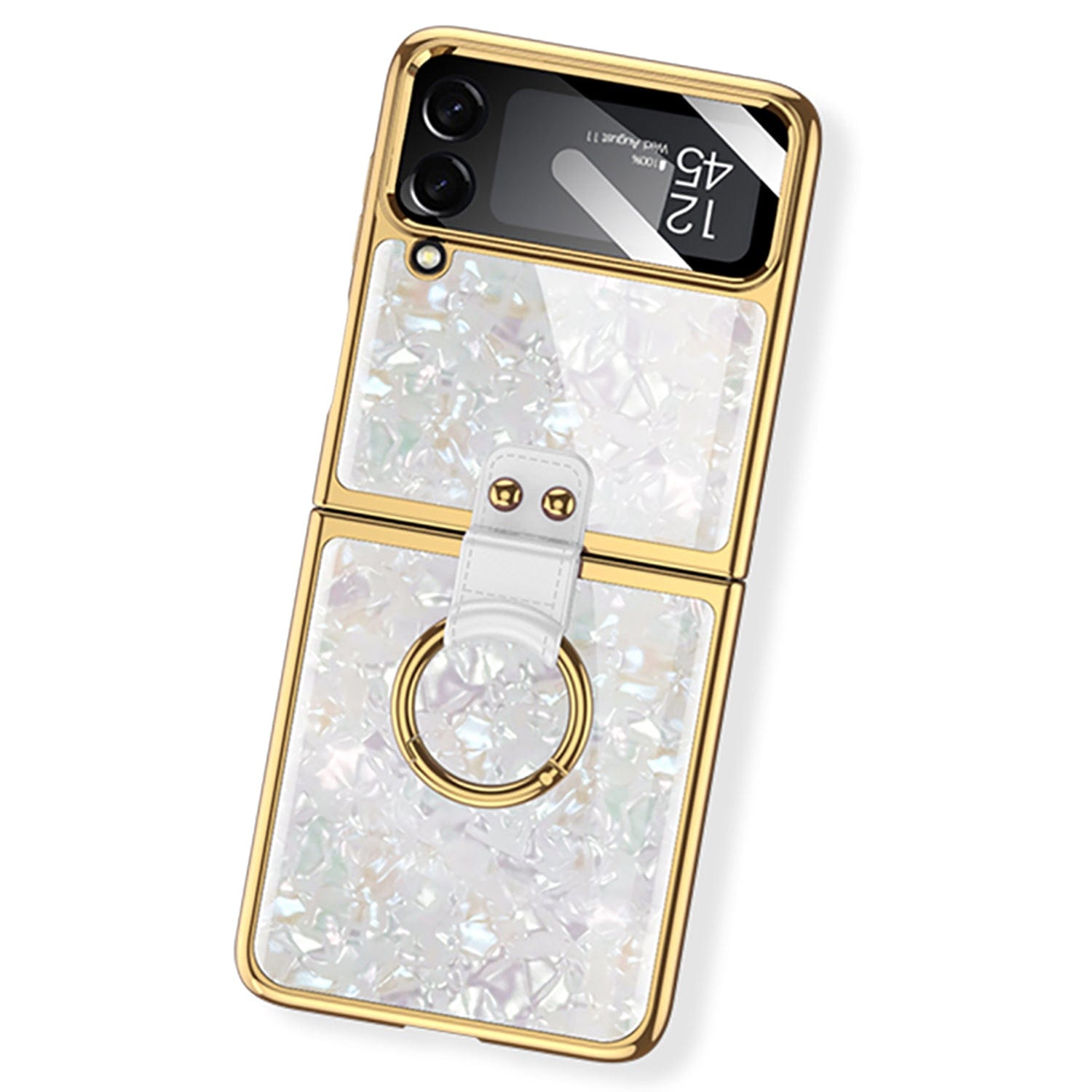 Inspire Series Marble Case with Ring - Samsung Galaxy Z Flip4