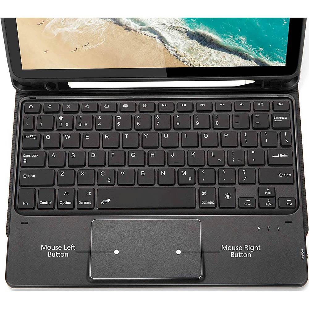 Navigate Series Keyboard Folio Touchpad Case - iPad 10.2"