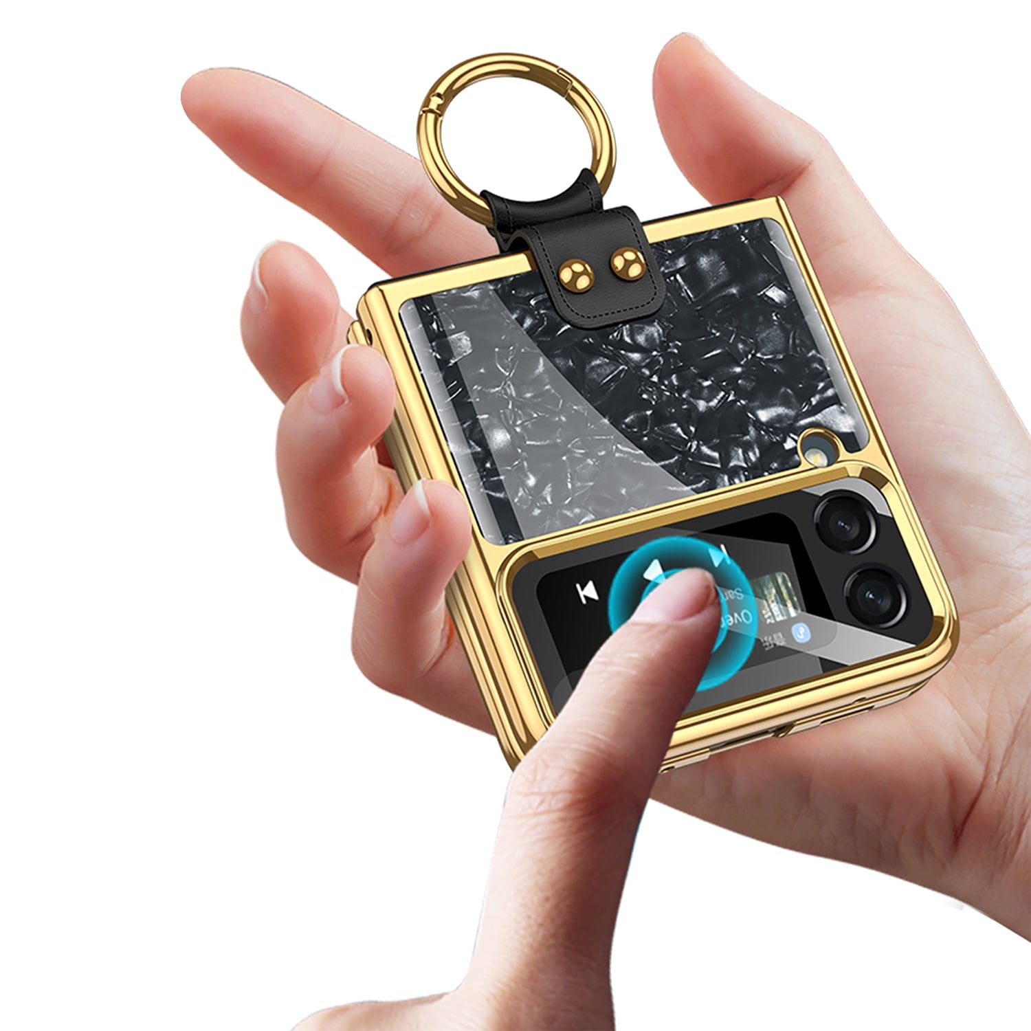 Inspire Series Marble Case with Ring - Samsung Galaxy Z Flip4