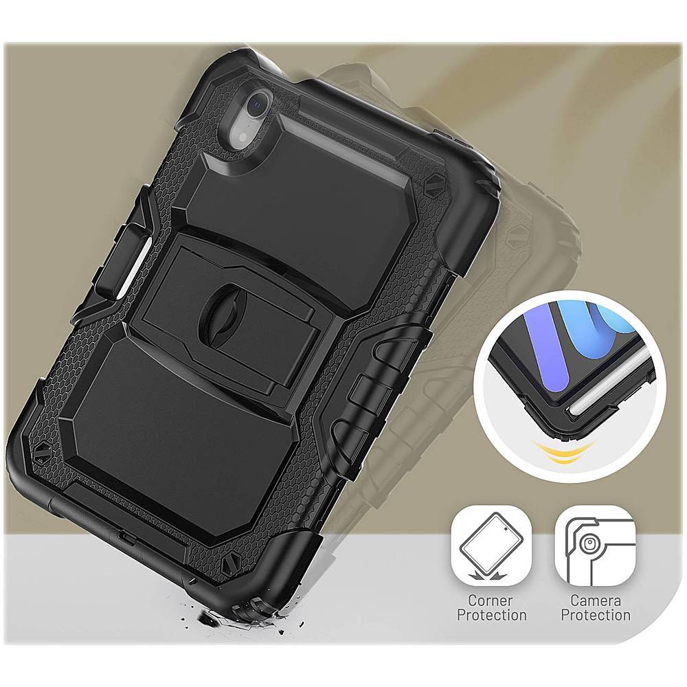 Raider Series Heavy Duty Kickstand Case - Apple iPad mini (A17 Pro) and Apple iPad mini (6th Generation 2021)