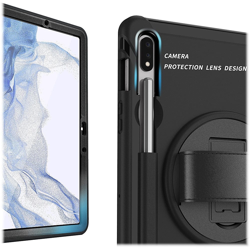 Raider Series Heavy Duty Hand Strap Case - Galaxy Tab S8