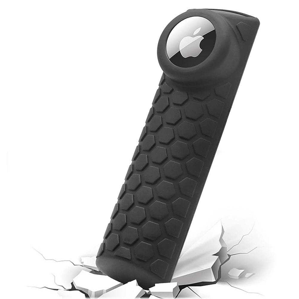 Amazon Fire TV Stick 4K (3rd Gen) Remote Black Silicone Case - Apple AirTag