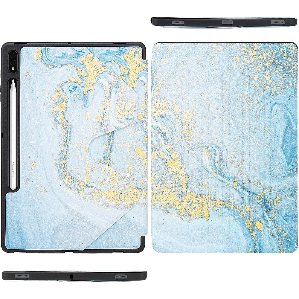 Inspire Series Blue Mable Folio Case - Galaxy Tab S8+