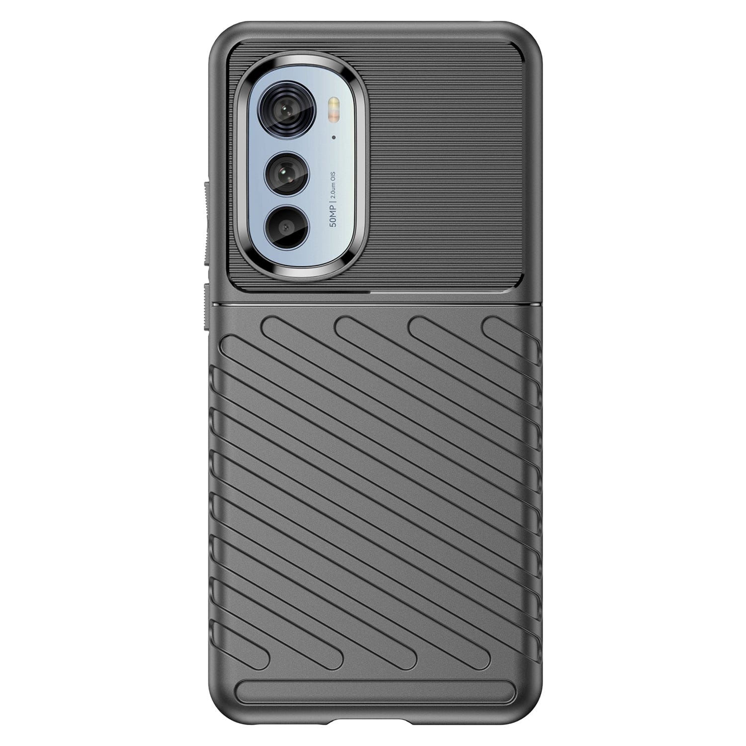 Carbon Series Case for Motorola Edge (2022) - Black