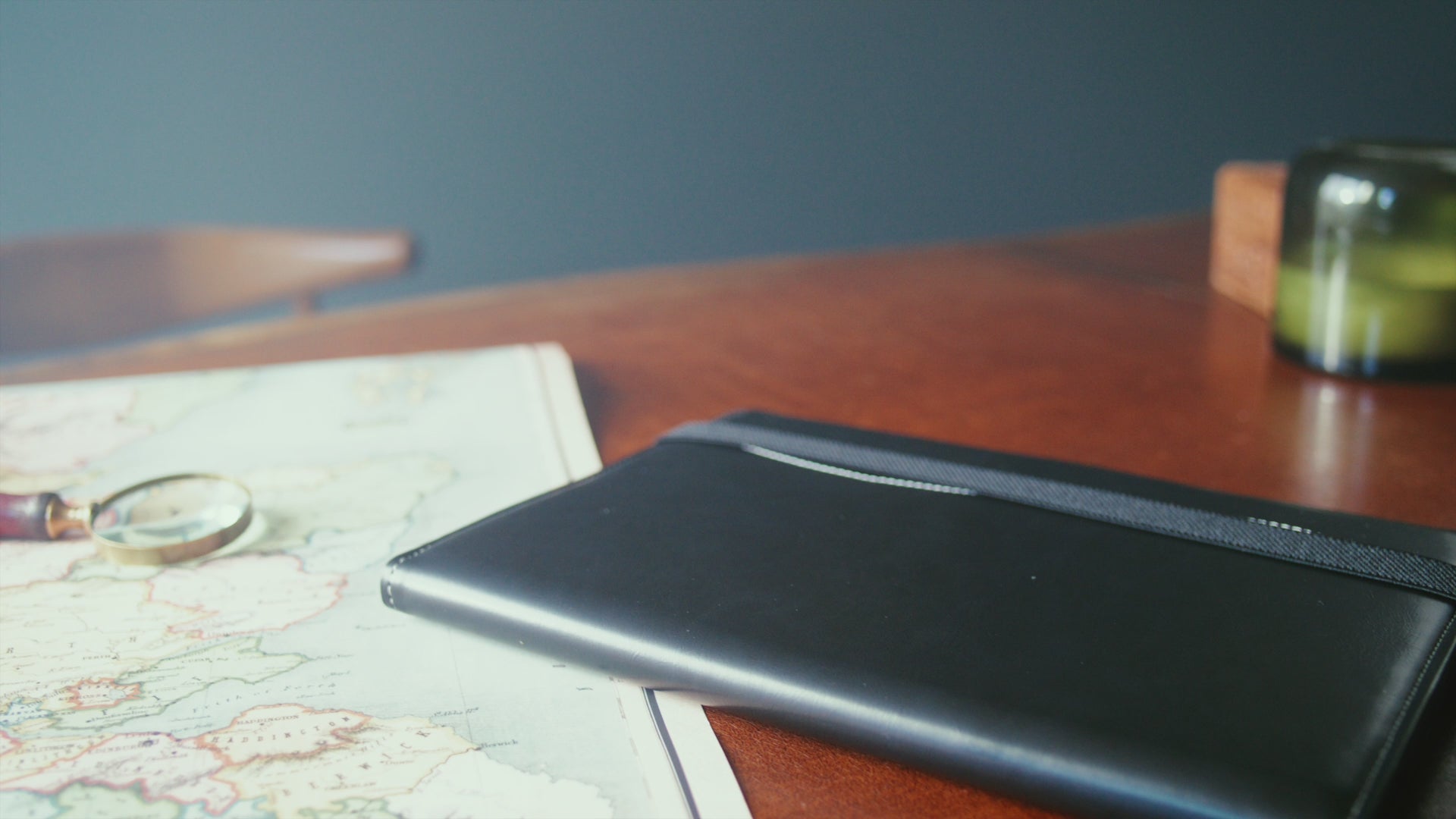 Slim rugged black smartphone case with durable bumper corners and raised edges.