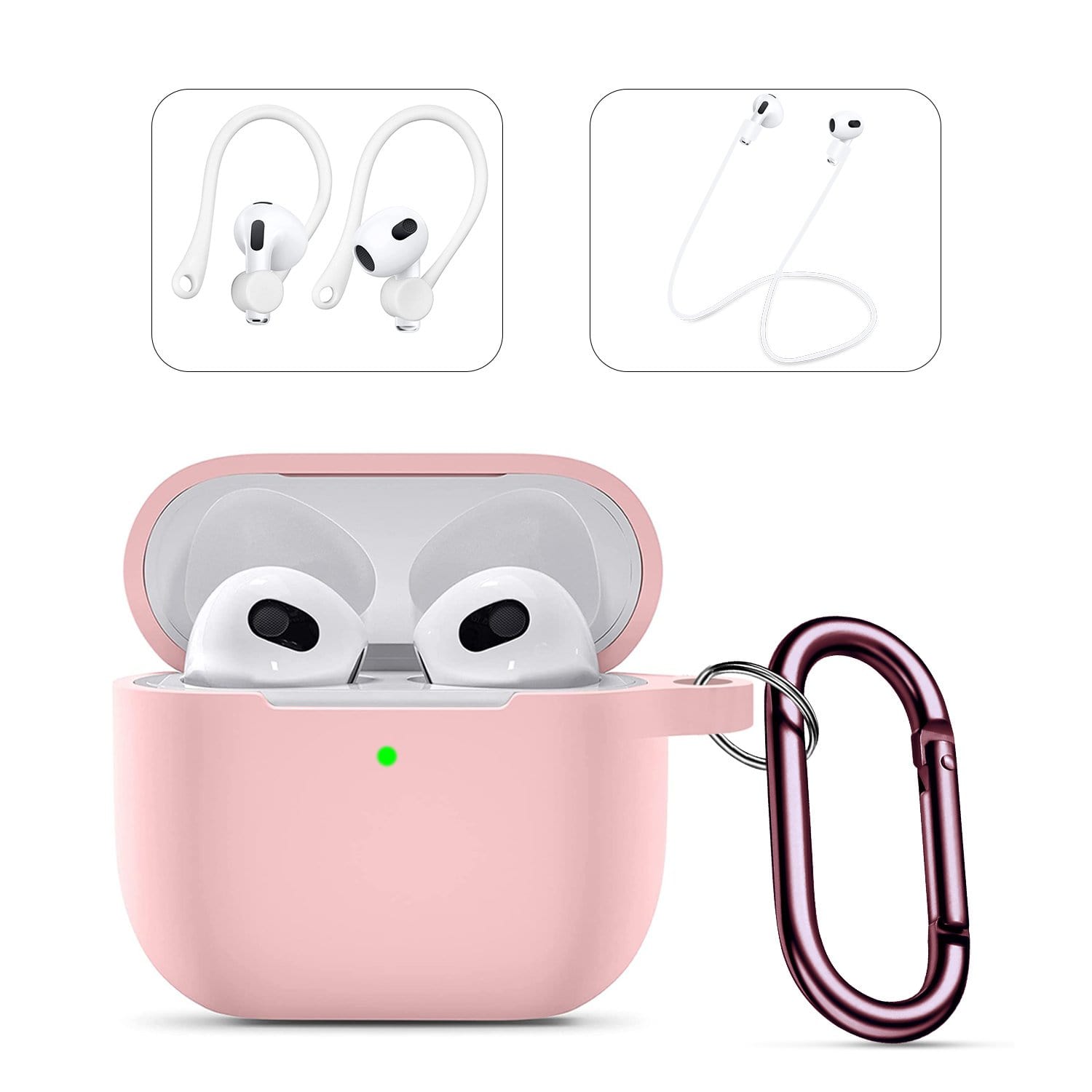 SaharaCase - Liquid Silicone Case - for Apple AirPods 3 - Pink
